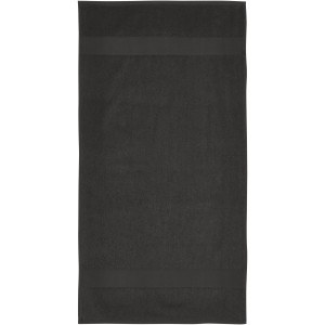 Charlotte 450 g/m2 cotton bath towel 50x100 cm, Anthracite (Towels)