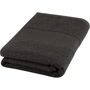 Charlotte 450 g/m2 cotton bath towel 50x100 cm, Anthracite (Towels)