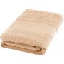 Charlotte 450 g/m2 cotton bath towel 50x100 cm, Beige
