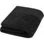 Chloe 550 g/m2 cotton bath towel 30x50 cm, Solid black