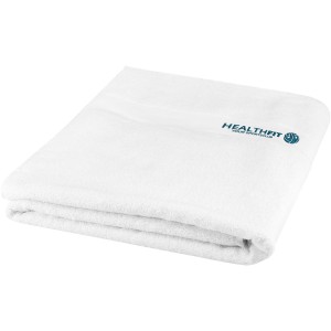 Evelyn 450 g/m2 cotton bath towel 100x180 cm, White (Towels)