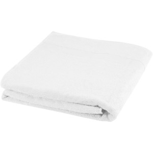 Evelyn 450 g/m2 cotton bath towel 100x180 cm, White (Towels)