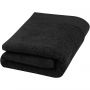 Nora 550 g/m2 cotton bath towel 50x100 cm, Solid black
