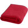 Sophia 450 g/m2 cotton bath towel 30x50 cm, Red