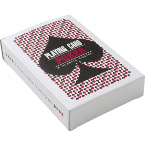 Cardboard box with playing cards Anton, custom/multicolor (Games)
