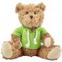 Plush teddy bear Monty, green