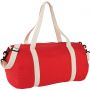 Cochichuate cotton barrel duffel bag, Red