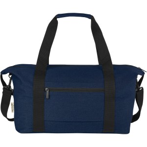 Joey GRS recycled canvas sports duffel bag 25L, Navy (Travel bags)