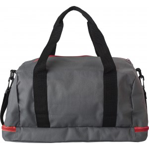 Polyester (600D) sports bag Lemar, red (Travel bags)