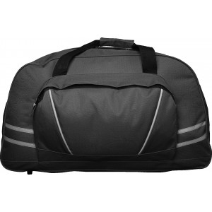 Polyester (600D) sports bag Marwan, black (Travel bags)