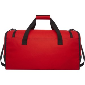 Retrend RPET duffel bag, Red (Travel bags)