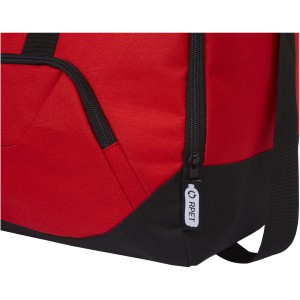 Retrend RPET duffel bag, Red (Travel bags)