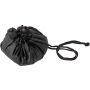 rPET 210D foldable duffle bag Jos, Black