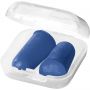 Serenity earplugs with travel case, Royal blue