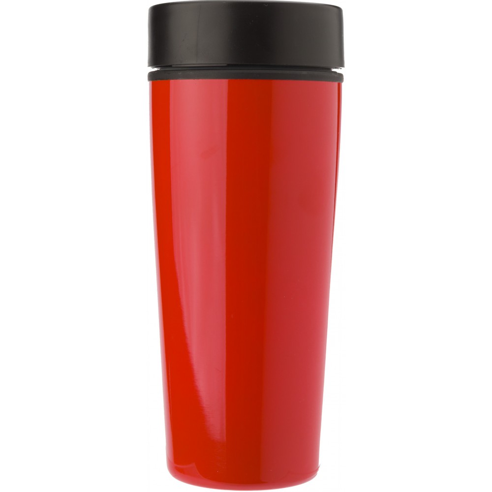 Printed Travel mug (450ml), red (Thermos)