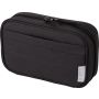 rPEt 300D polyester travel pouch Calix, Black