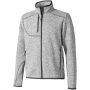 Tremblant knit jacket, HEATHER GREY