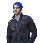 Tremblant knit jacket, Heather Smoke (3949297)