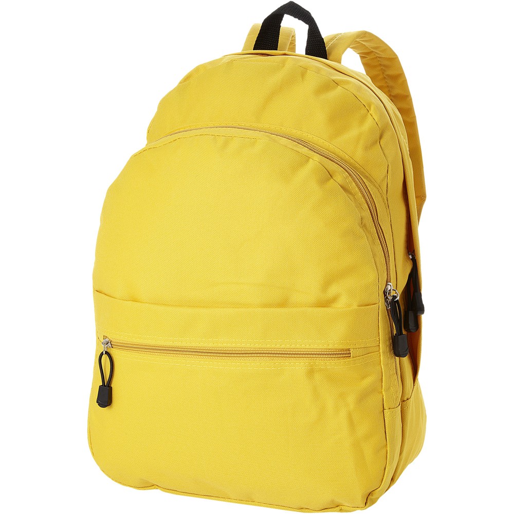Trend backpack, yellow, 35 x 17 x 45 cm - Reklámajándék.hu Ltd.