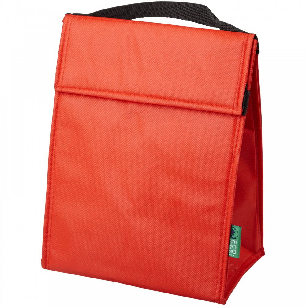 red lunch bag