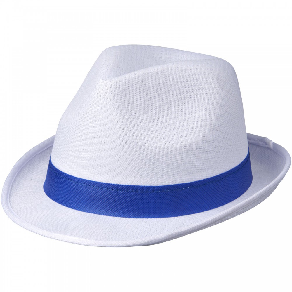 trilby hat white