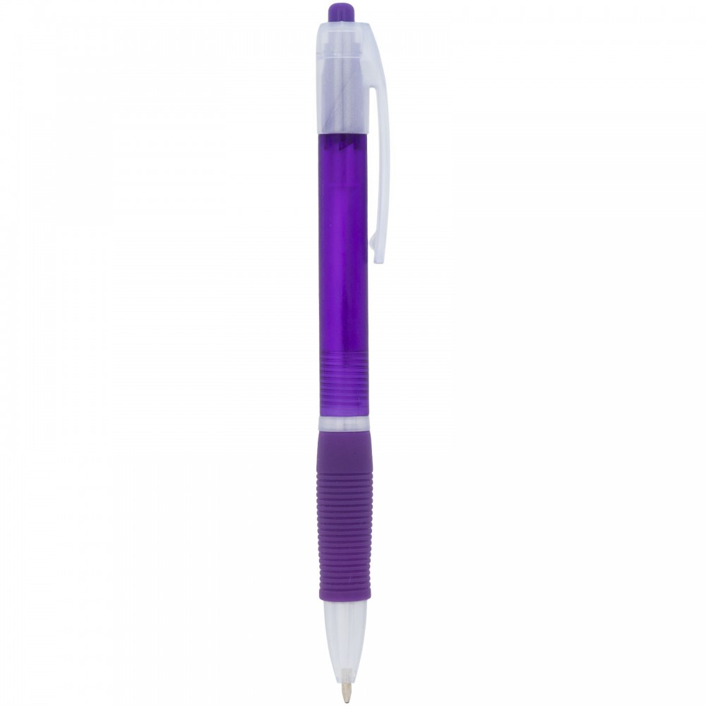 Printed Trim ballpoint pen, Purple (Plastic pen)