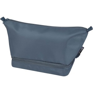 Trip Aware(tm) recycled travel toiletry bag 6L, Hale Blue
