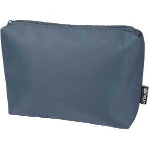 Trip Aware(tm) recycled travel toiletry pouch 2L, Hale Blue
