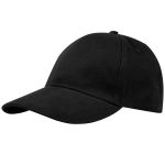 Trona 6 panel GRS recycled cap, Solid black (37518900)