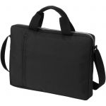 Tulsa 14" laptop conference bag, solid black (11990900)