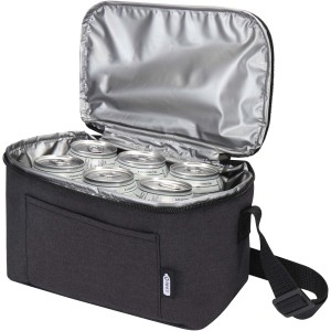 Tundra 6-can GRS RPET cooler bag 5L, Heather Charcoal (Cooler bags)