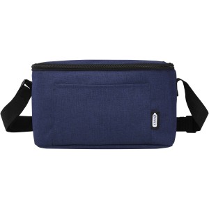 Tundra 6-can GRS RPET cooler bag 5L, Heather navy (Cooler bags)