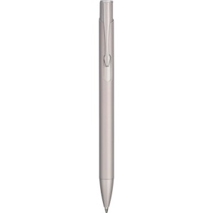 Recycled aluminium ballpen Gladys, silver