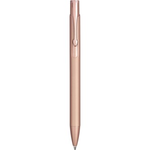 Recycled aluminium ballpen Gladys, rose gold
