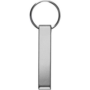 Recycled aluminium key holder Anneliese, silver