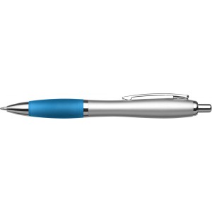 Recycled ABS ballpen Mariam, light blue