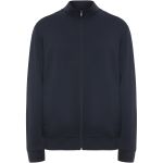Ulan unisex full zip sweater, Navy Blue (R64391R)