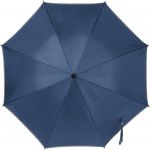 Umbrella with reflective border, blue (4068-05CD)