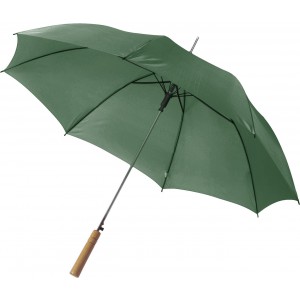 Automatic polyester (190T) umbrella, green (Umbrellas)