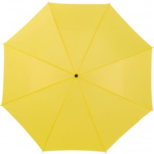Polyester (190T) umbrella Andy, yellow (Umbrellas)