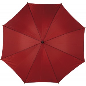 Polyester (190T) umbrella Kelly, burgundy (Umbrellas)