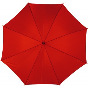 Polyester (190T) umbrella Kelly, red (Umbrellas)