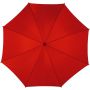 Polyester (190T) umbrella Kelly, red