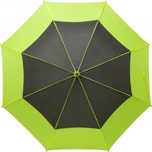 Pongee (190T) storm umbrella Martha, lime (Umbrellas)