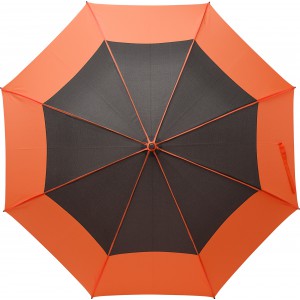 Pongee (190T) storm umbrella Martha, orange (Umbrellas)