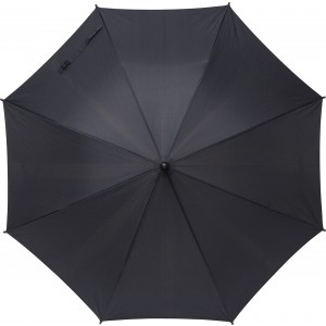RPET polyester (170T) umbrella Barry, black (Umbrellas)