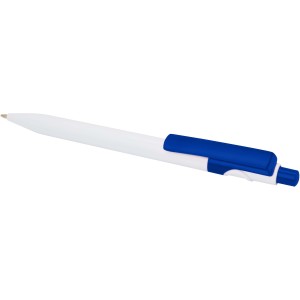 Unica recycled plastic ballpoint pen (black ink), Royal blue (Plastic pen)