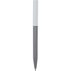 Unix recycled plastic ballpoint pen, Grey (Plastic pen)