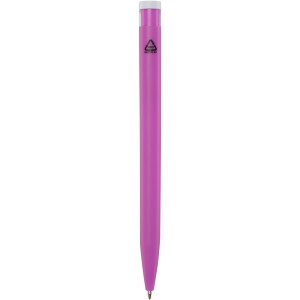 Unix recycled plastic ballpoint pen, Magenta (Plastic pen)