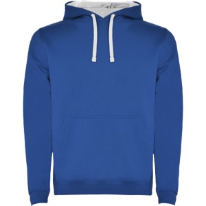 Urban men's hoodie, Royal, White (Pullovers)